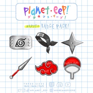 Anime Sub Badges | Ninja Sub Badges | Twitch Badges | Twitch Sub Badges | Twitch Bit Badges | YouTube Badges