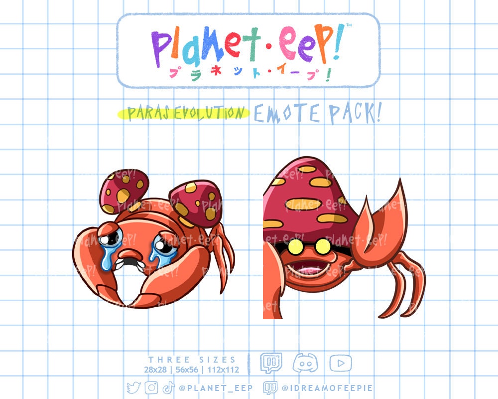 Poki Emotes ParasEvolution Crab Emote Hi Emote Cry -  Portugal