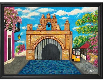 Cristo Chapel, Old San Juan: Puerto Rico Giclée Print (Not Framed)