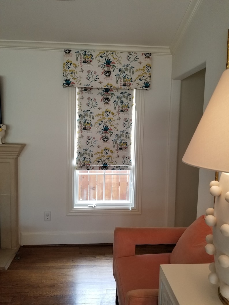 Custom Roman Shades Etsy