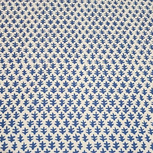 Burmese fabric in Blue by Sister Parish 1.75 yards
