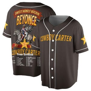 Maglia del tour Cowboy Carter, maglia del concerto di Beyoncé