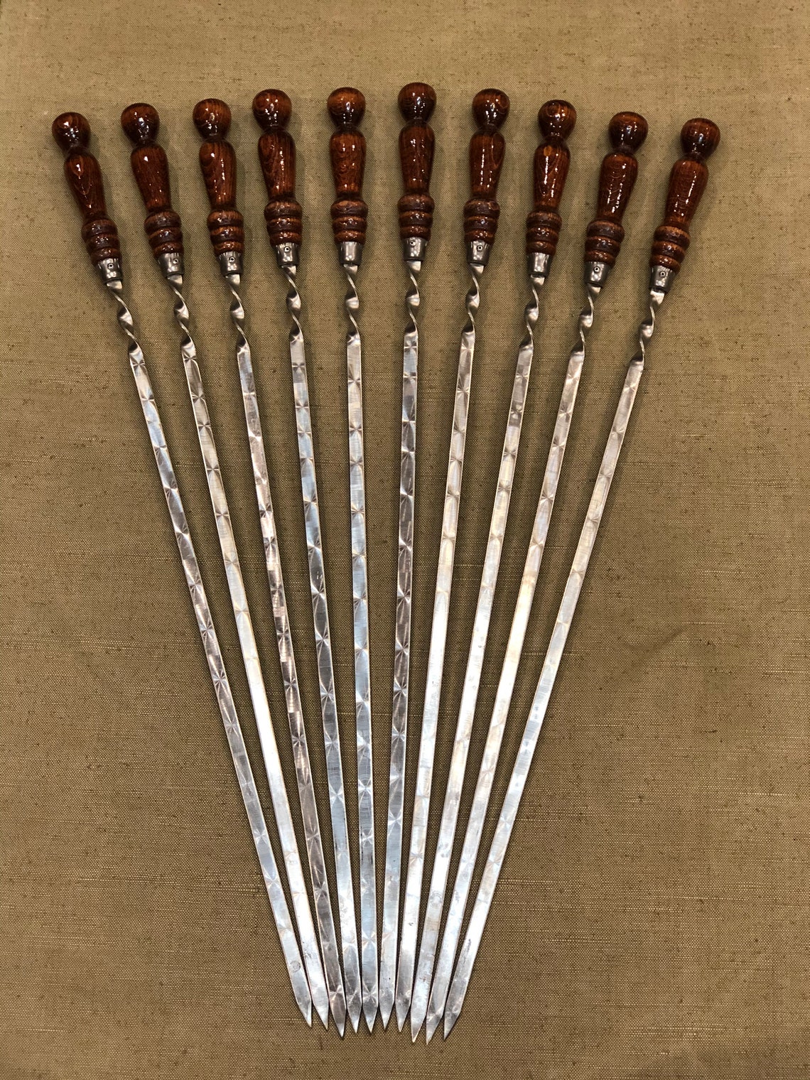 Extra Long skewers for campfire cooking Kabob Kebab BBQ Etsy