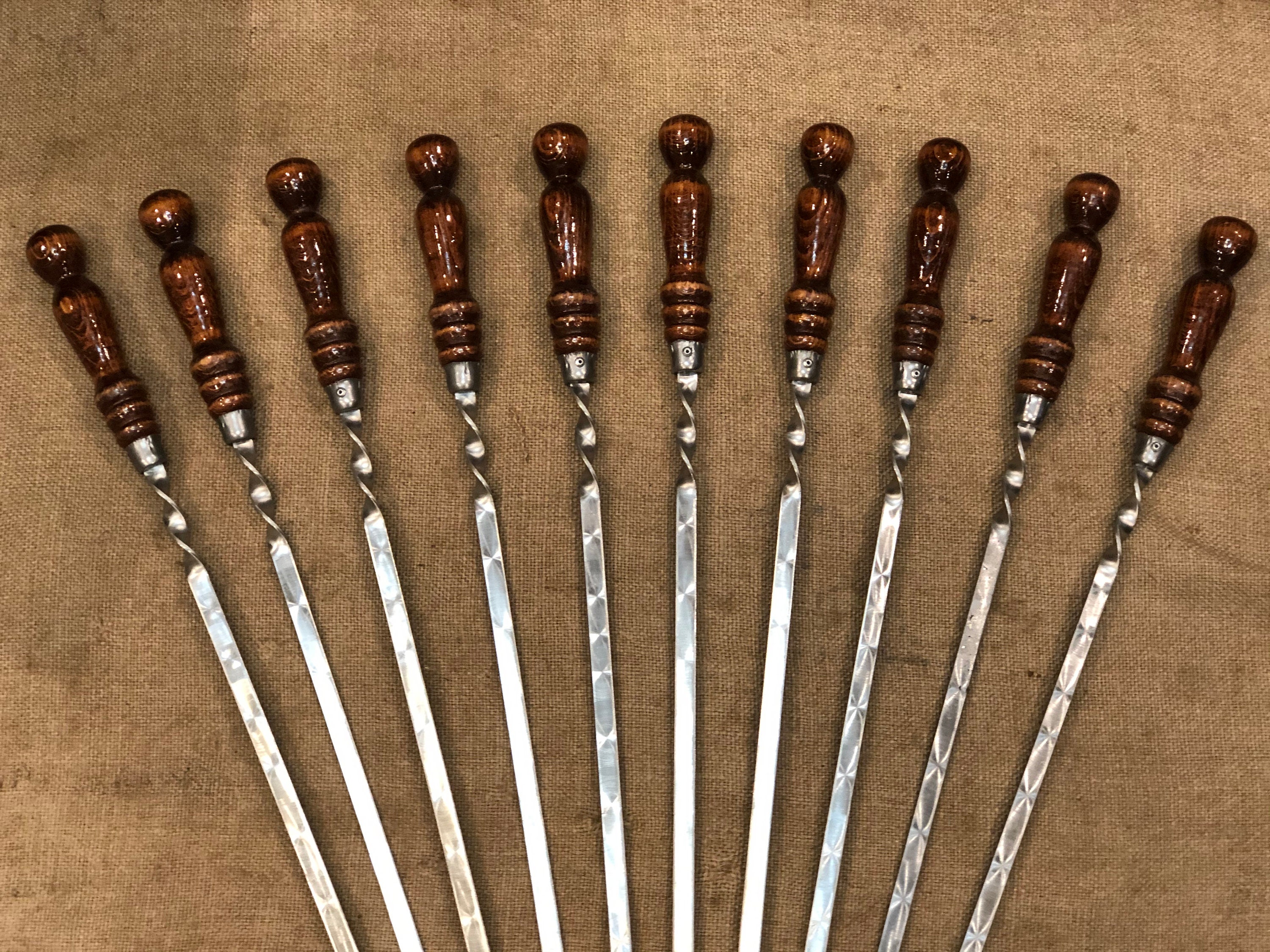 Extra Long skewers for campfire cooking Kabob Kebab BBQ Etsy