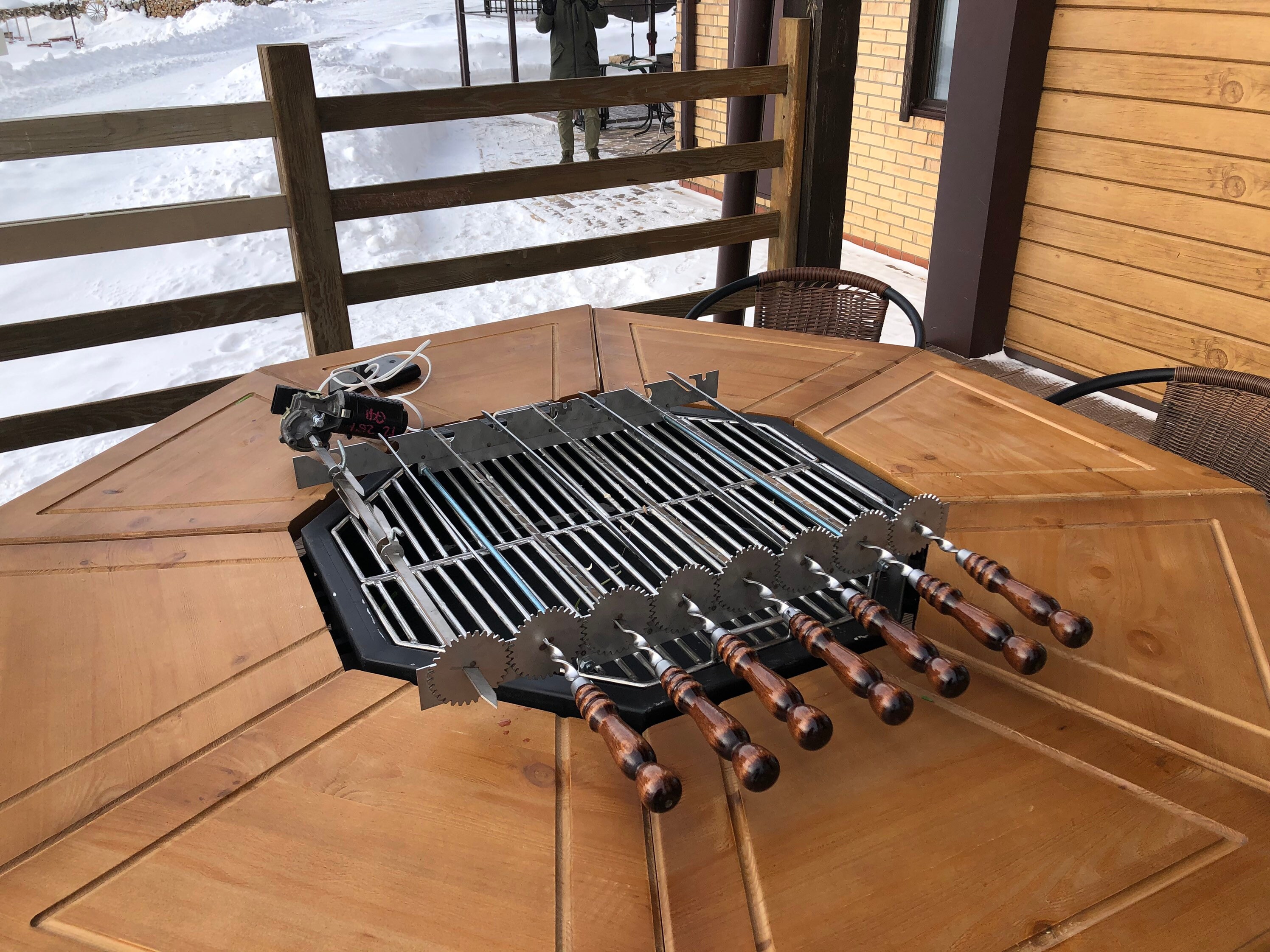Motorized Skewers for Your Charcoal BBQ Grill Automatic Etsy UK