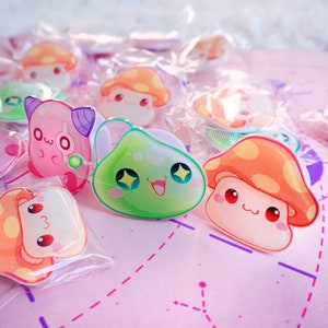 Maplestory Handy Griff / Halter / Ständer / Kawaii Niedlicher Pilz Pink