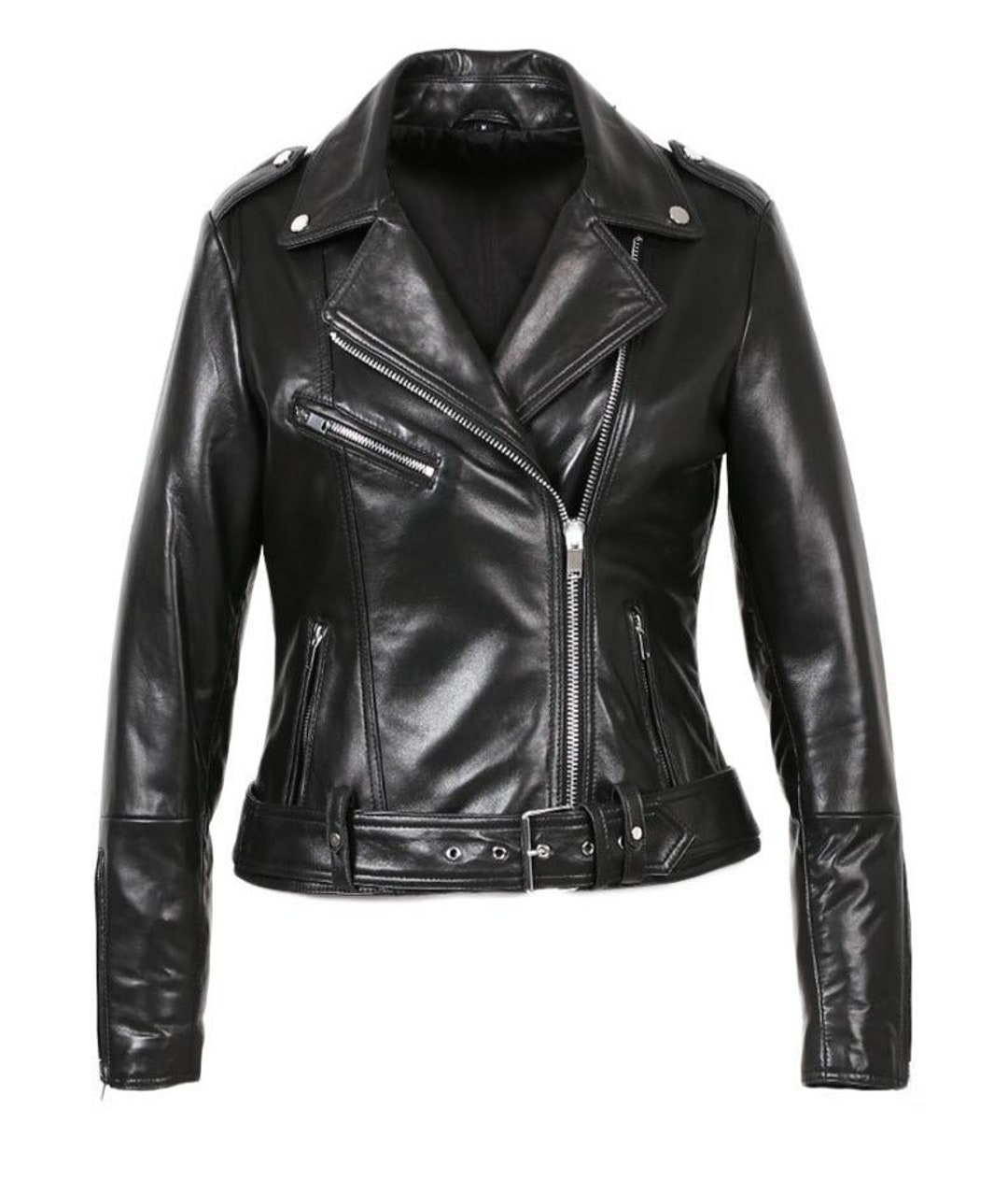 Kylee Womens New Zealand Motorcycle Leather Jacket - Etsy