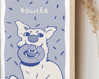 Custom Badly Drawn Pet Portrait, Fun Pet Portrait,Pet Lover Gift, Personalized Dog Portrait, Ugly Cat Drawing, Custom Bad Portrait, Funny