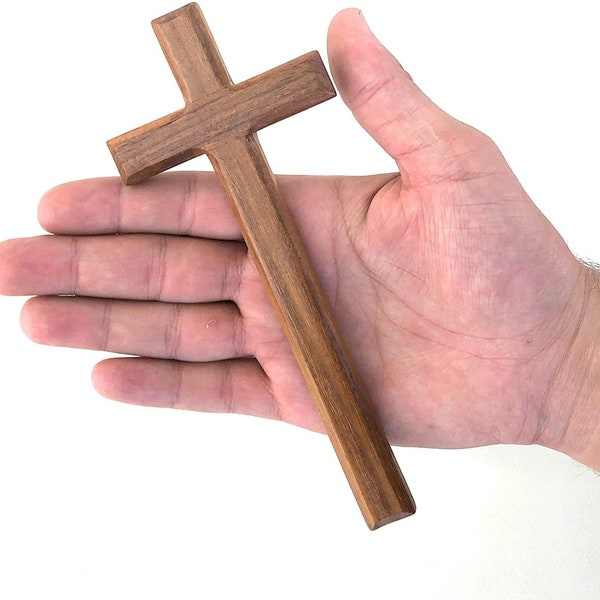 Beautifully Simple Wooden Hand Cross