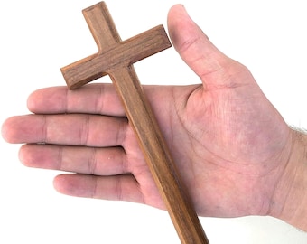 Beautifully Simple Wooden Hand Cross