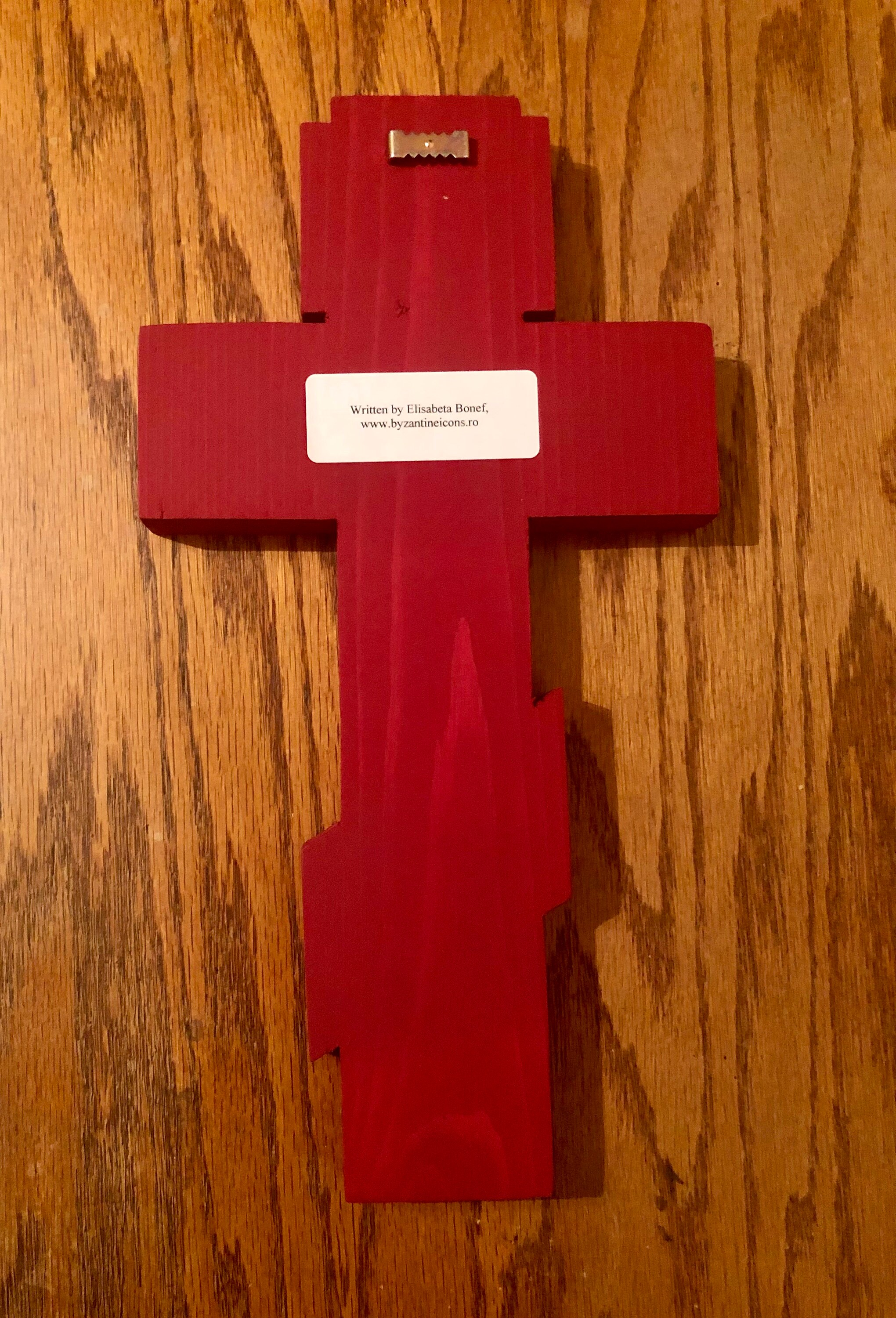 Unique Orthodox Cross Mounted on Wood Stages of Jesus Christ Etsy