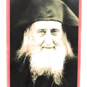 Mounted Image of St Sophrony the Athonite and Elder of the Monastery of St John the Forerunner in Essex, England on Poplar Wood