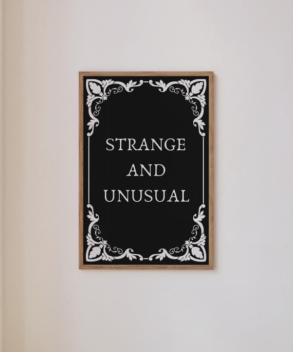 Gothic Victorian Decor, Witchy Decor, Halloween Decor, Horror Wall Art Print, Dopamine Decor, Dark Humor, Witchy Wall Art
