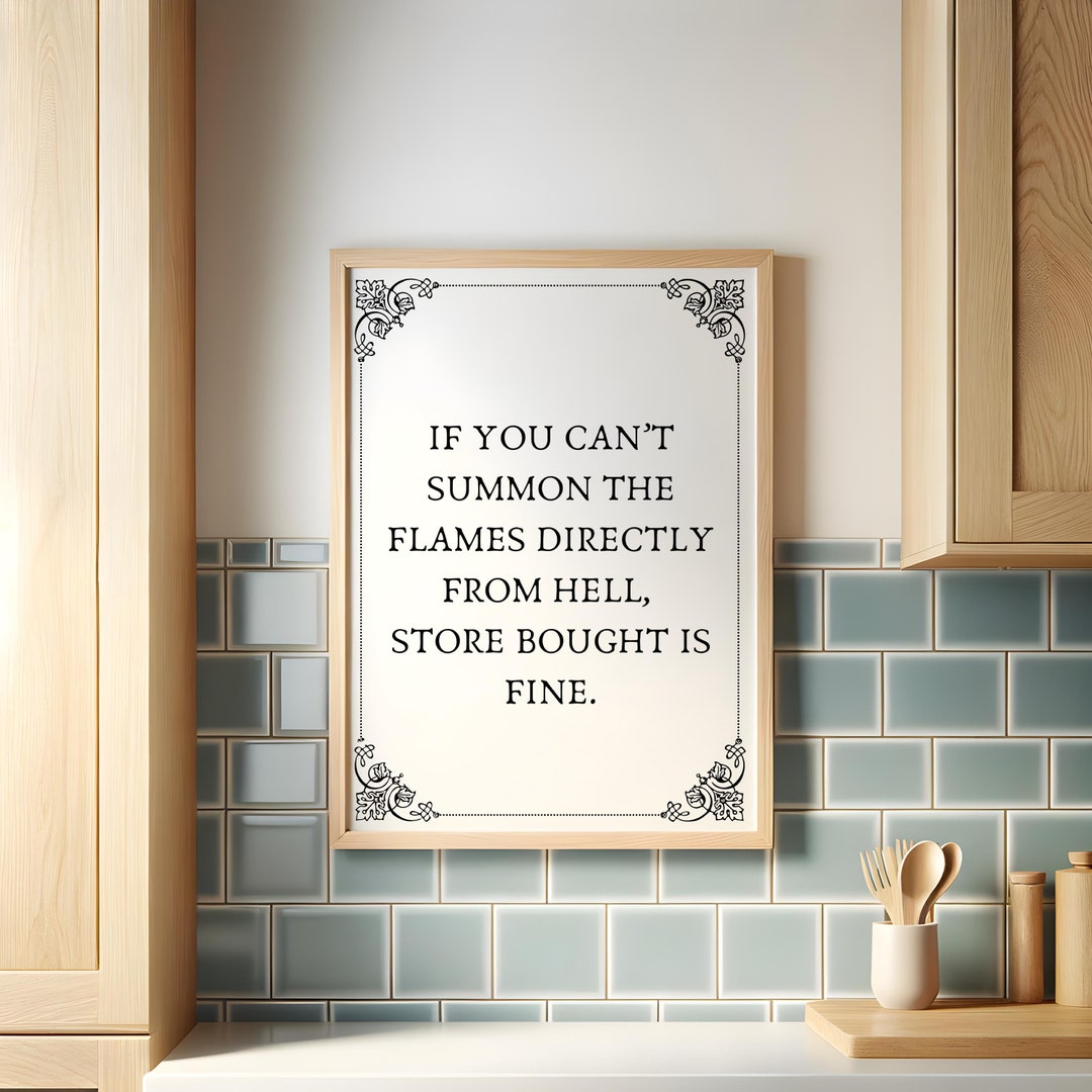 Kitchen Wall Art, Witchy Decor, Gothic Decor, Dopamine Decor, Coffee ...