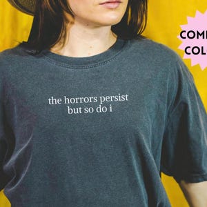 Funny Dark Humor Shirt, Sarcastic Shirt, Trendy Comfort Colors Shirt, Feminist, Minimalistic Aesthetic Shirt Unisex Graphic Tee