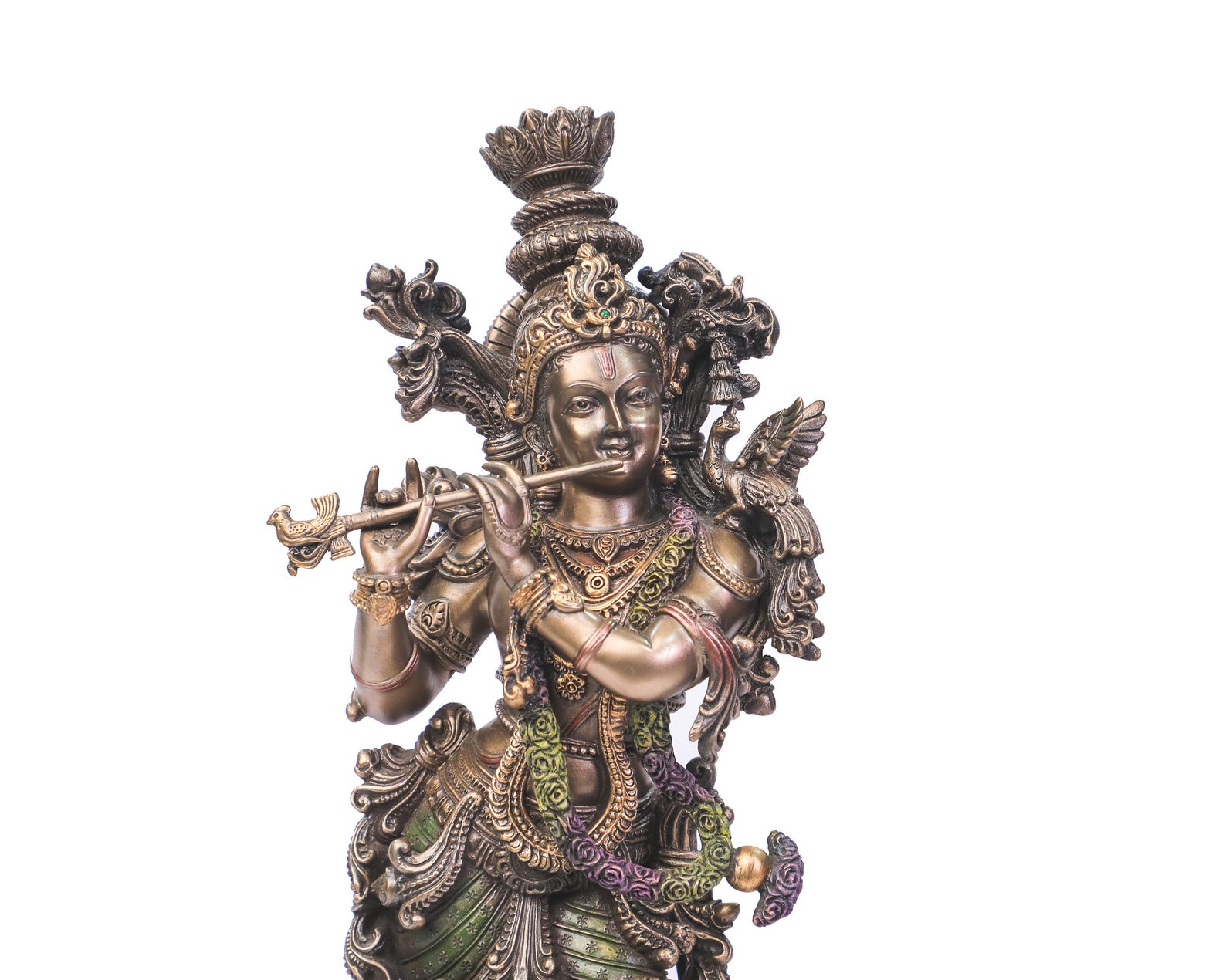 15 Krishna Statue Outdoor Indoor Krishna Figurine Garden Etsy