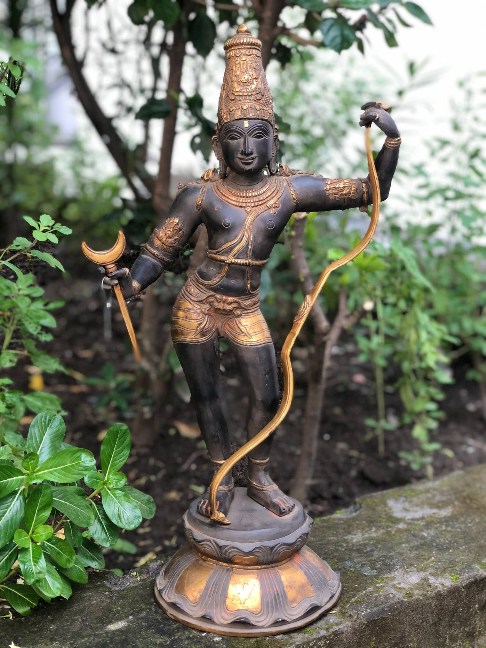23 Lord Rama Vintage Statue Rama Sculpture Ram Etsy