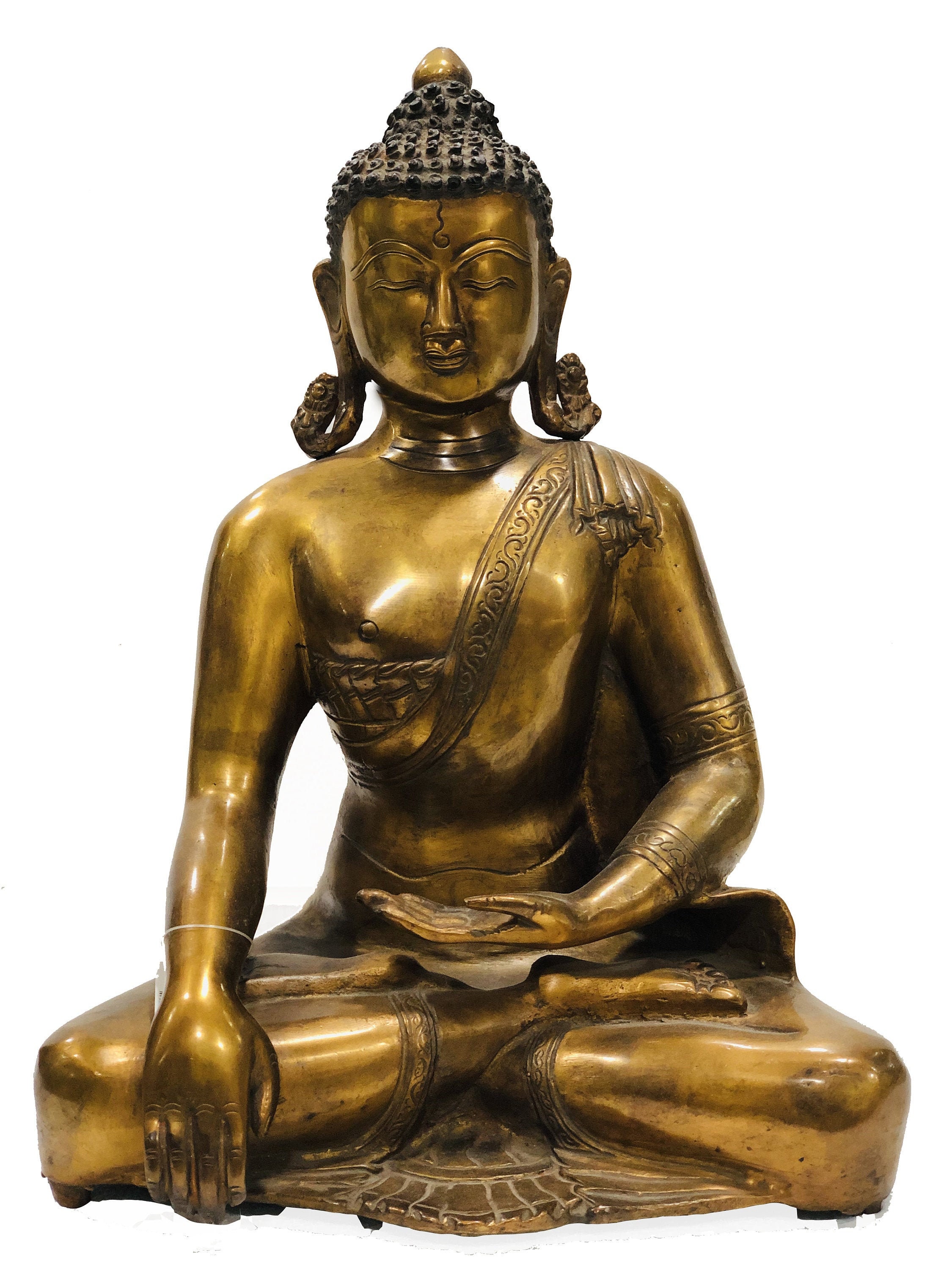 9 Buddha Eight lucky symbol buddha statue Shakyamuni Etsy