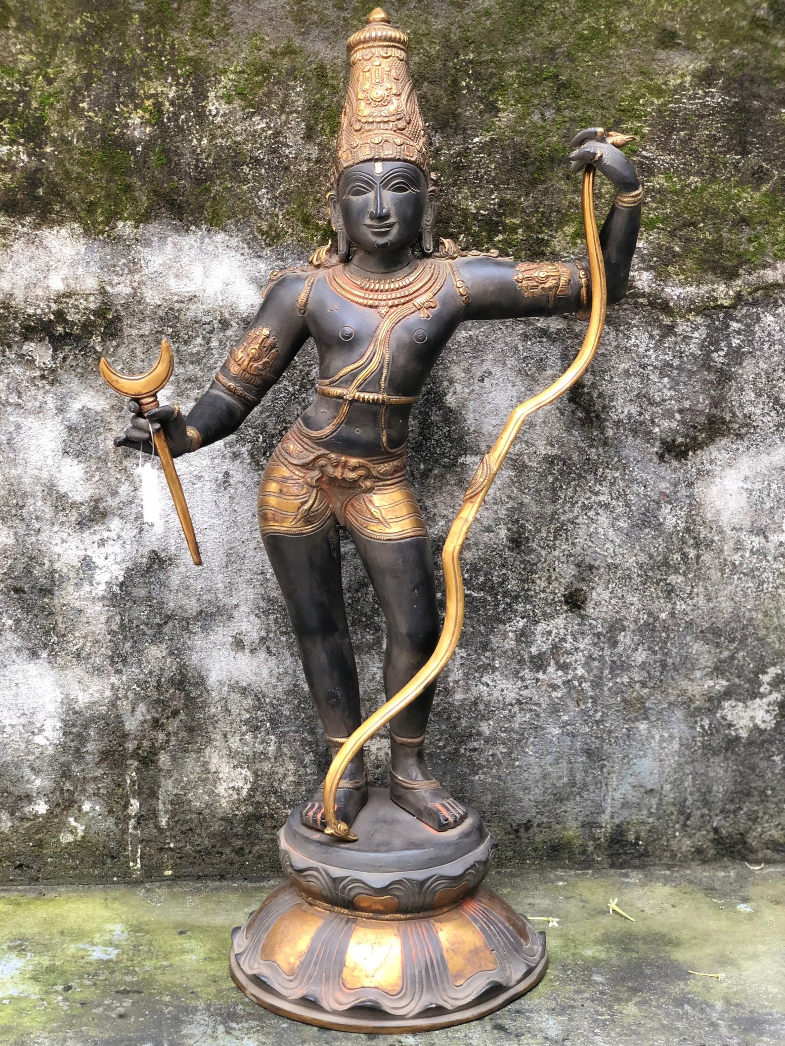 23 Lord Rama Vintage Statue Rama Sculpture Ram Etsy