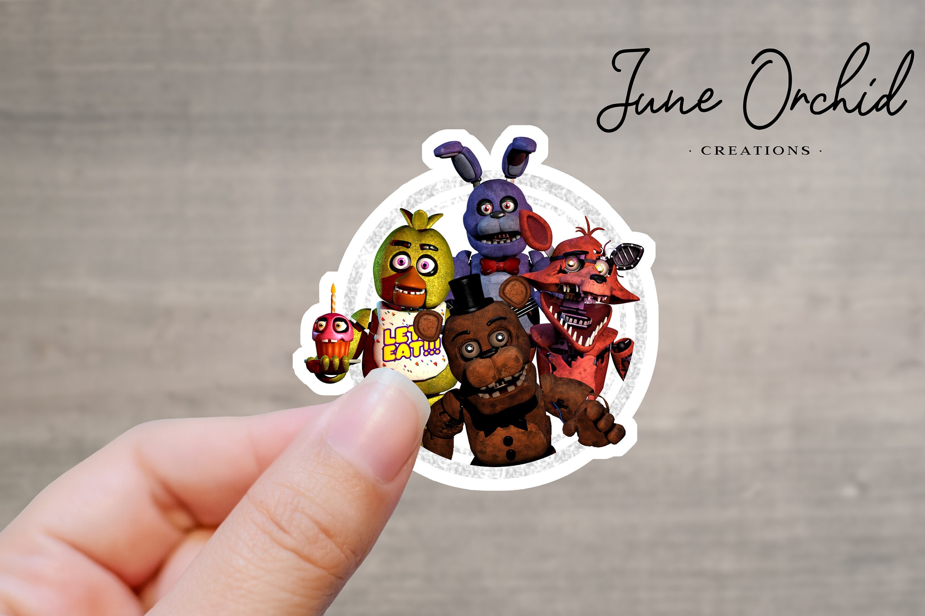 molten freddy - Five Nights At Freddys - Sticker