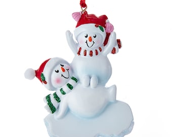Cute Snowman Holiday Ornament. Christmas Tree Ornament Decoration, 2020 Family Christmas Ornament, Personalized Ornament.Housewarming Gift.