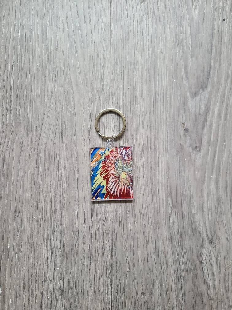 Original Keychains Keychains of Original Painting Prints Etsy