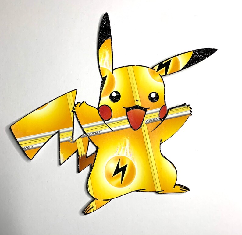 Custom Pokémon Energy Card Cutouts Etsy