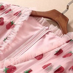 The Strawberry Dress | Etsy