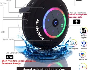 supernova light cube led bluetooth speaker