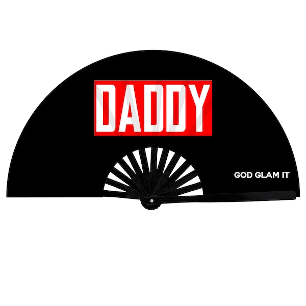 Daddy Hand Fan