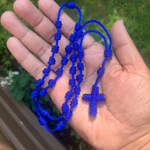 Knotted Anglican Rosary Necklace