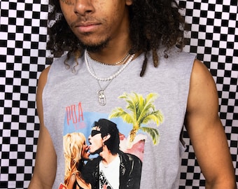 PDA is Cool Unisex Muscle Tank