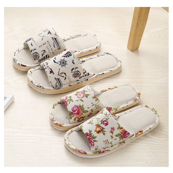 Slipper,Best selling  Linen slipper, Indoor Oriental style Slipper