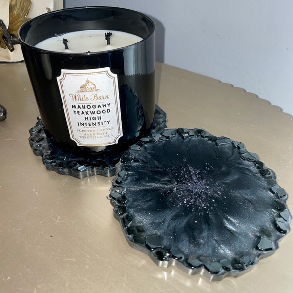 Agate Candle Holder Etsy