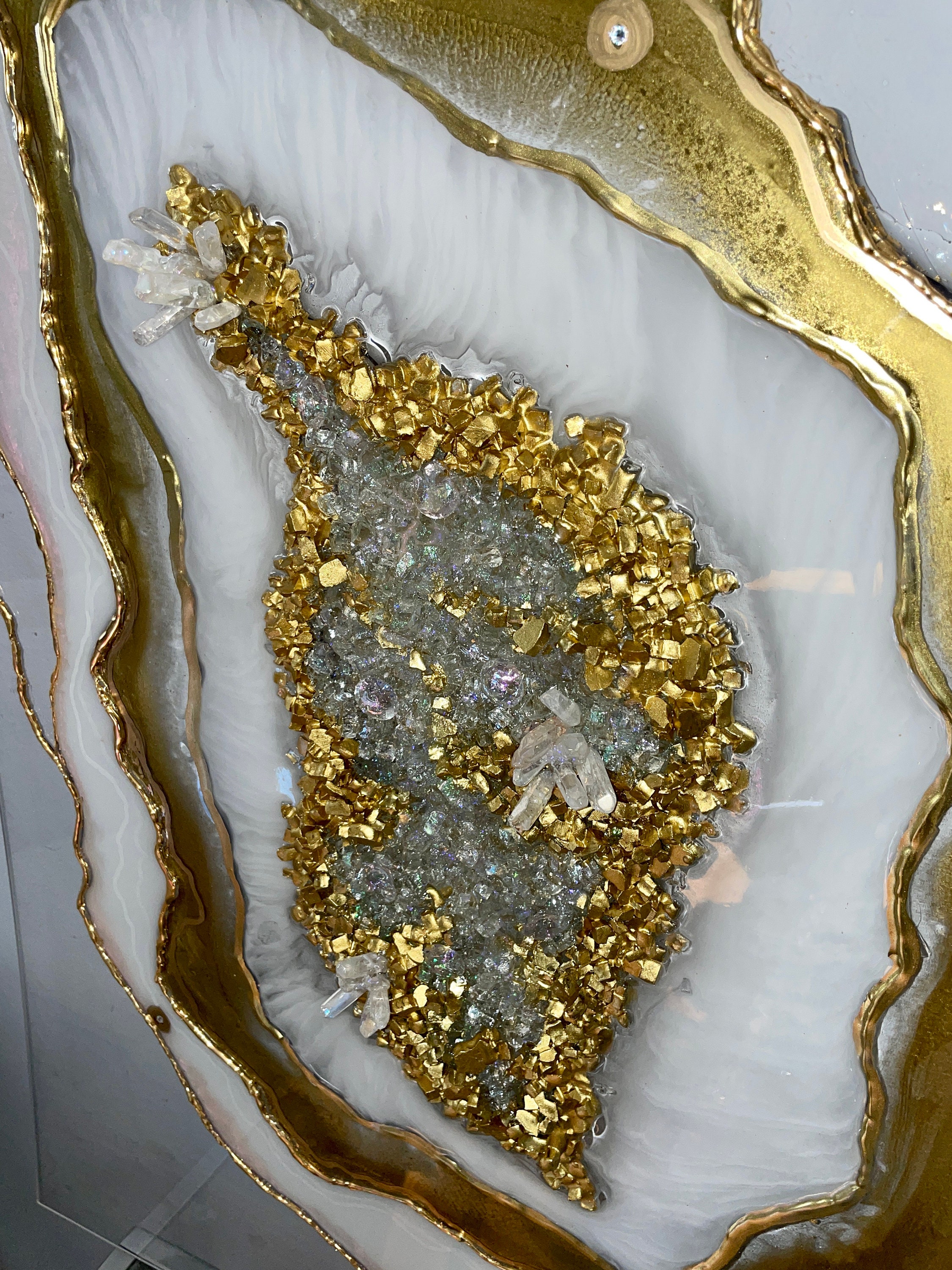 Resin Art Modern 3D Art Abstract Art Resin Painting on Etsy