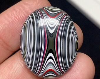 フォーダイト宝石 26x21x5mm、AAA+品質の天然デトロイト瑪瑙 10.70
