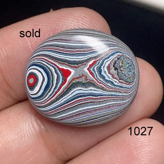 フォーダイト宝石 27x15x5mm、フォーダイト（別名デトロイトアゲート