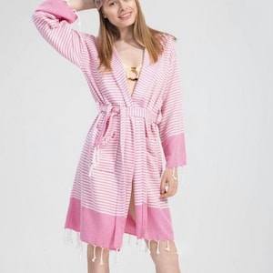 Bamboo Turkish bathrobe, Bridal party robes, Dressing gown, Bathrobes for woman & for men, wedding robe, sauna spa robes, Christmas gift
