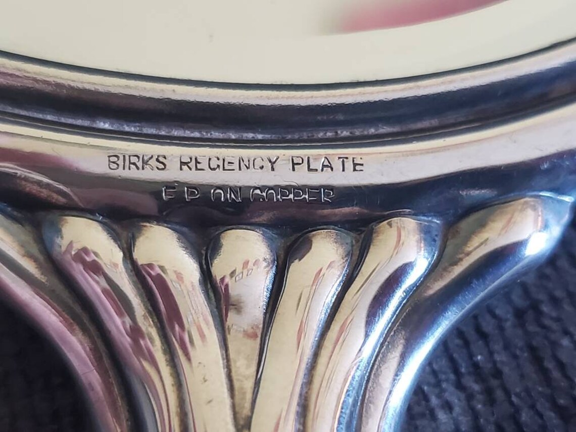 Birks Regency Plate Vanity Set Etsy