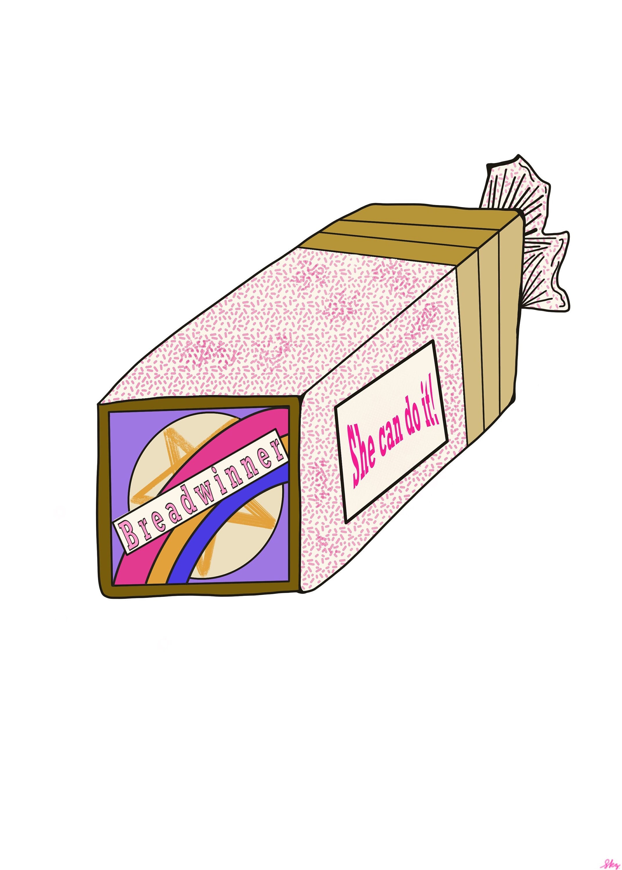 Breadwinner Digital Print Etsy