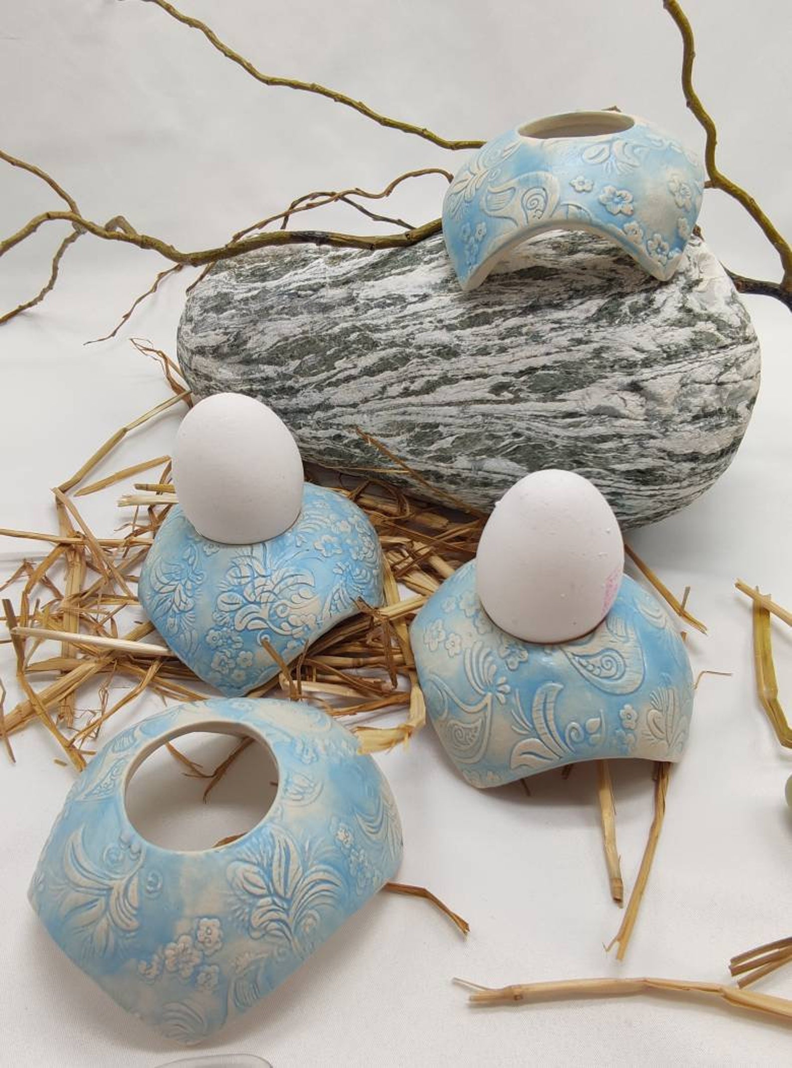 Egg Holder Egg Cup Ceramic Handmade Handmade Unique Breakfast Etsy