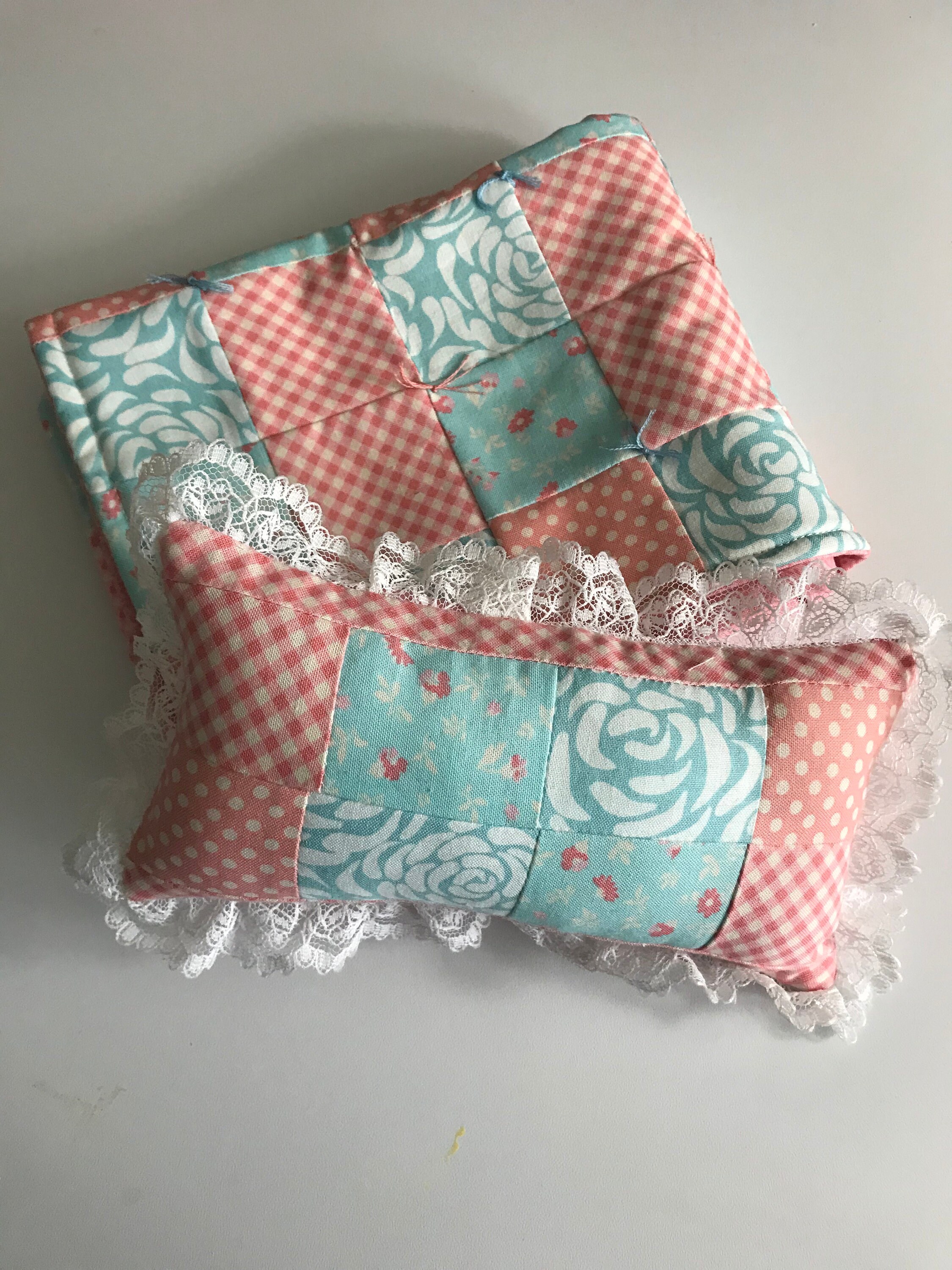 Baby Doll Blanket and Pillow Etsy