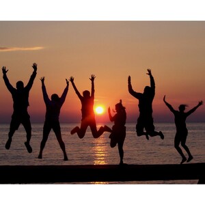 Jumping for Joy, Door County, Wisconsin