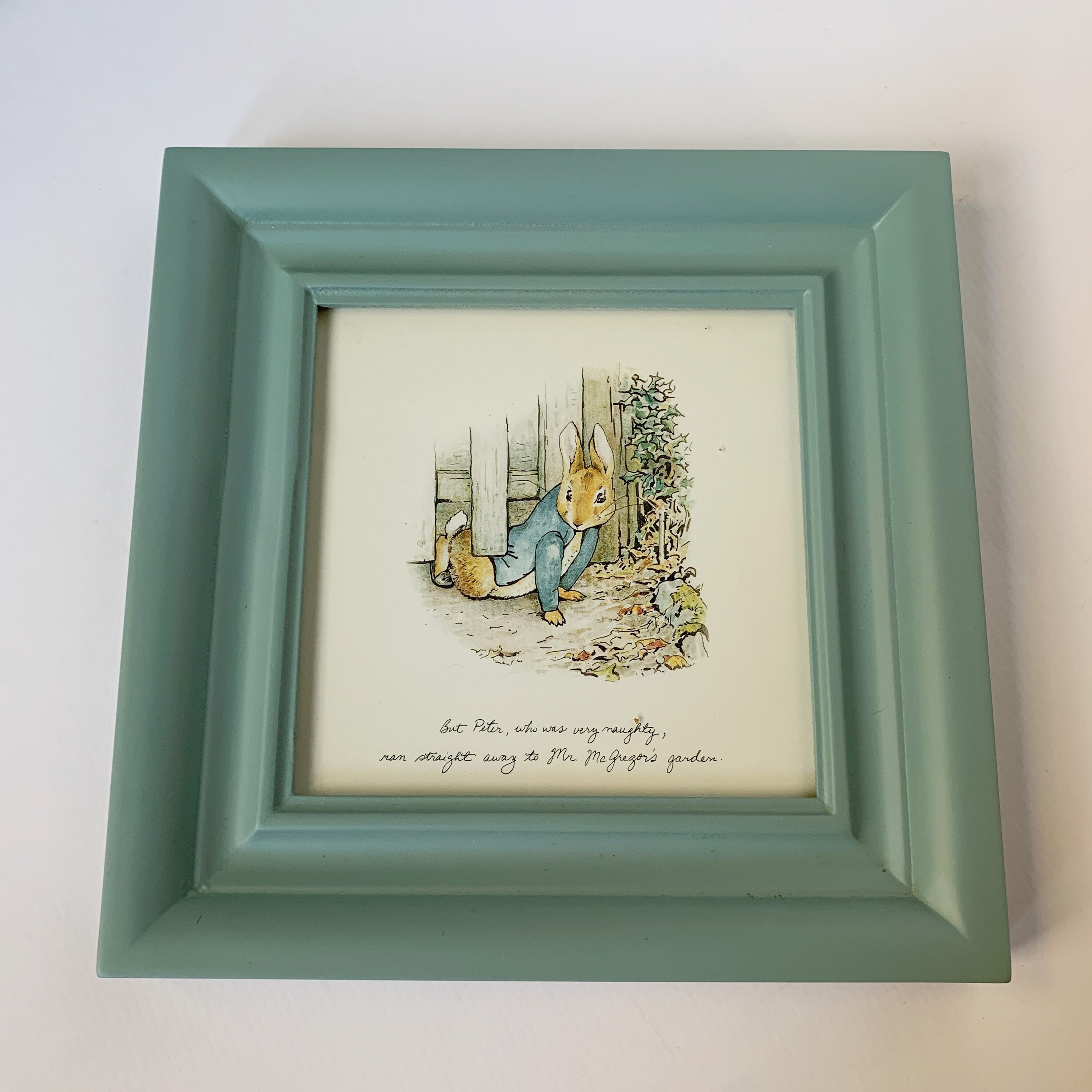 6 Framed Prints Peter Rabbit Etsy