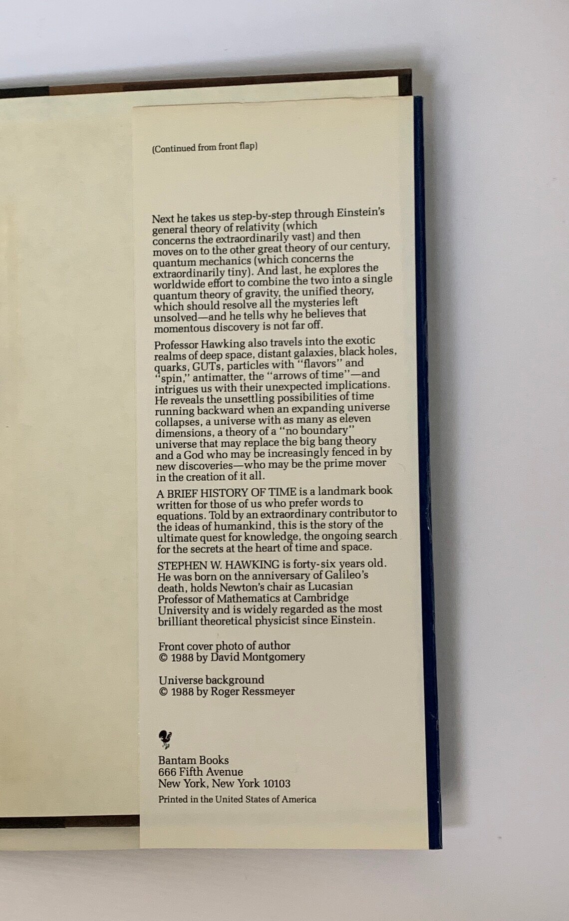 Stephen Hawking Une Brève Histoire Du Temps Livre vintage Une brève histoire du temps Stephen W. Hawking | Etsy