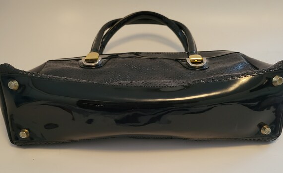 Classic Koret Black Handbag with Red Lining - image 3