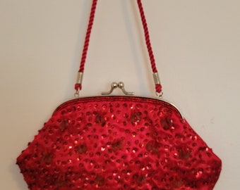 Ravishing Red Evening Bag