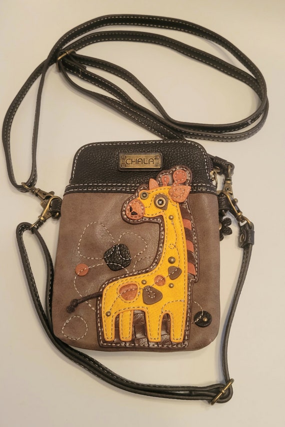 Giraffe Chala Dual-handle Cell Phone Bag