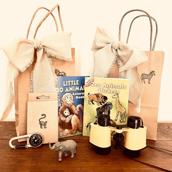 Zoo Party Favors Etsy
