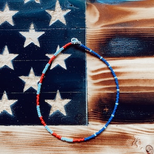 American Flag Necklace